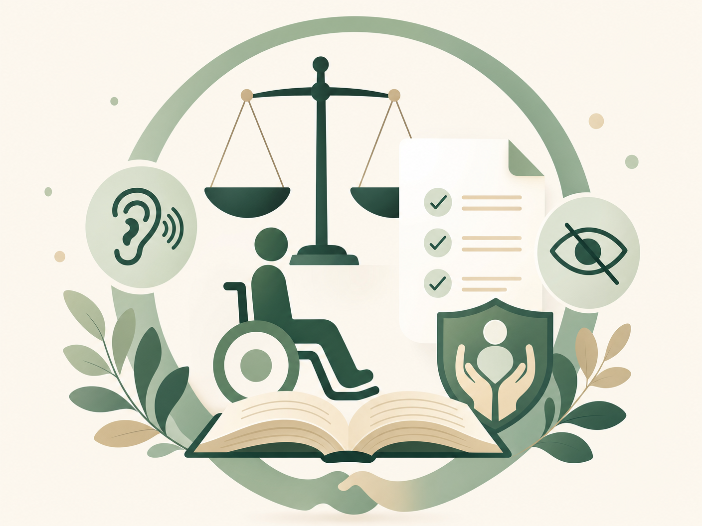 Ilustração sobre segurança, direitos e privacidade
