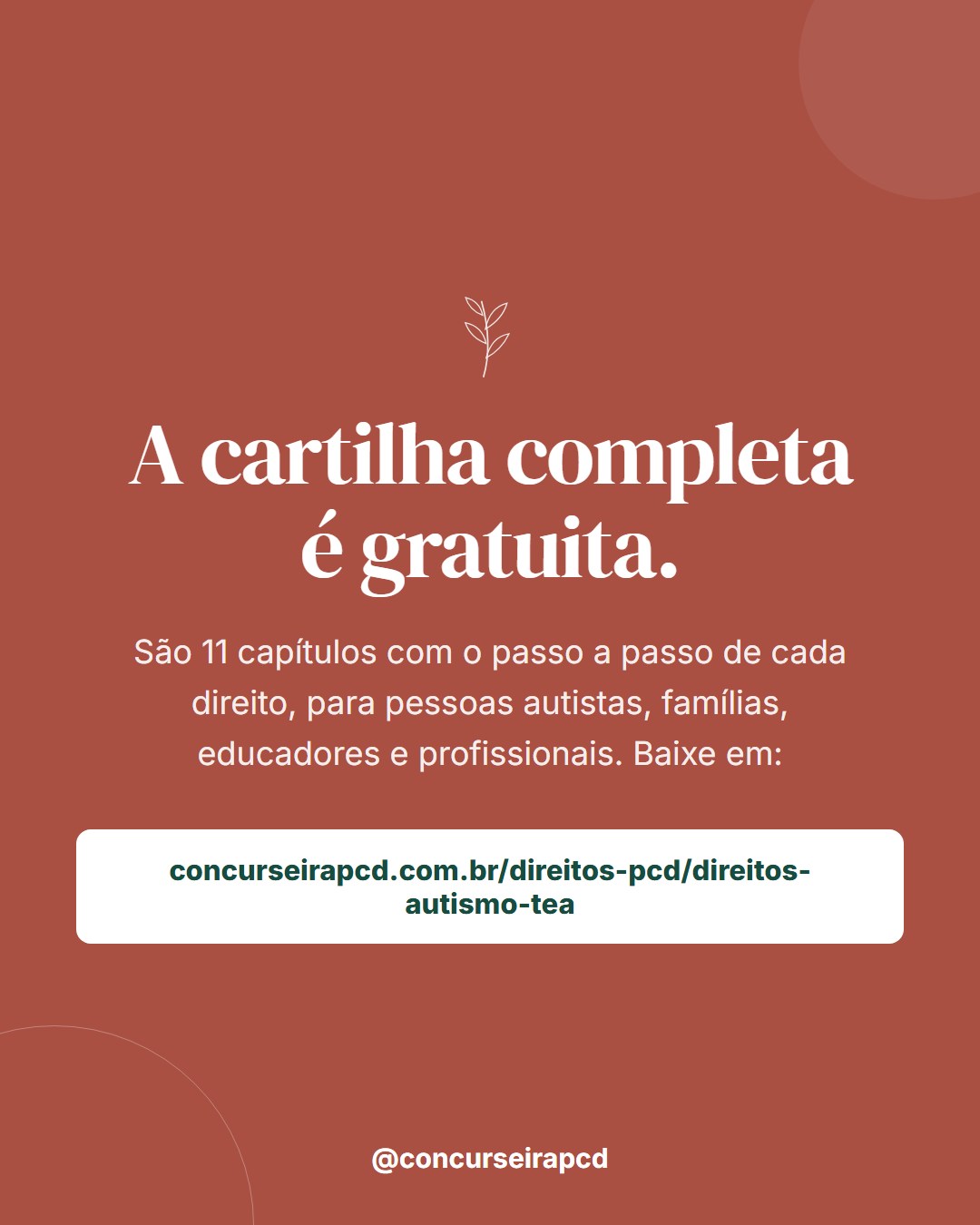 Encerramento: a cartilha completa é gratuita, com 11 capítulos, disponível nesta página